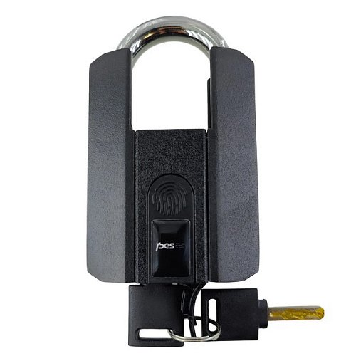 Умный замок PES Titan Bluetooth навесной черный - Фото №4