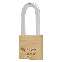Замок навесной CISA LL POP 21011.40 длинная дужка (40 мм, 2 ключа)