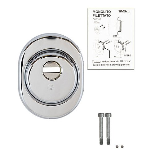 Протектор DISEC MONOLITO BD250 25 мм полированный хром - Фото №6