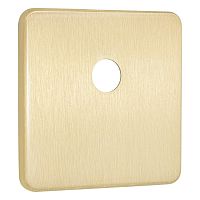 Накладка под шток AZZI FAUSTO MP/QSLIM/OS квадратная латунь матовая