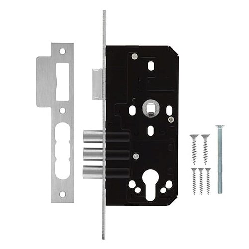 Механизм замка SANTOS 990 (BS55*90мм) матовый хром - Фото №6