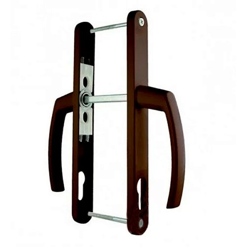 Ручки на планці ASTEX Antey DHS 85/26 з пружиною коричнева RAL8019 - Фото №3