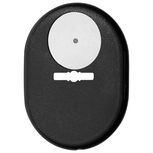 Накладка сувальдна AZZI FAUSTO MDM/NO/CV зі шторкою овальна стандарт чорний матовий - Фото №3