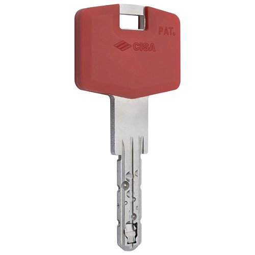 Циліндр CISA RX (модульний) 80T (35*45T) нікель матовий 3 ключі - Фото №9