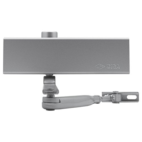Доводчик CISA C1510.03.0.97 Professional Plus2 STD до 80 кг FIRE серый - Фото №2