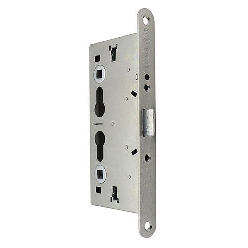 Комплект врезной электромоторной антипаники CISA eFAST 59751.00 1200 мм красная с замком и ручкой - Фото №9