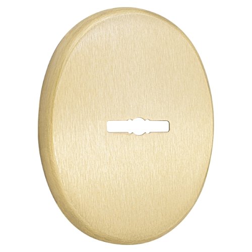 Накладка сувальдна AZZI FAUSTO MDM/85X70/OS овальна широка латунь матова - Фото №1