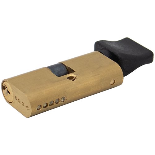 Цилиндр CISA Oval 08230 56T (28*28T) овальный для электромех. замков - Фото №4