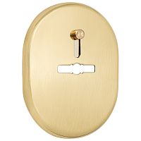 Накладка  сувальдная AZZI FAUSTO MDM/O внешняя полированная латунь