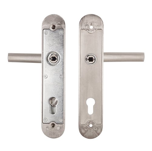 Ручки на планці SIBA HSS Guardian 85 матовий нікель (без пружини) - Фото №3