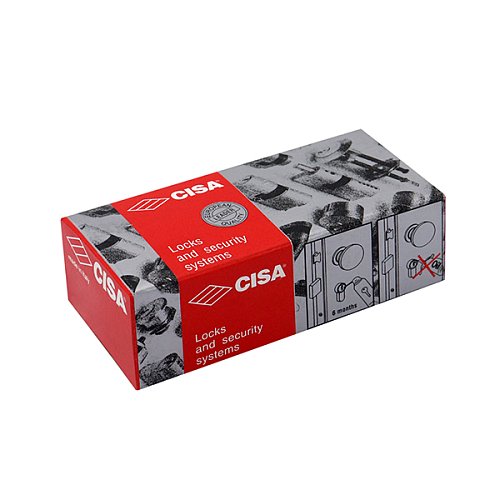 Цилиндр CISA C2000 44 (22*22) никель матовый 3 ключа - Фото №7