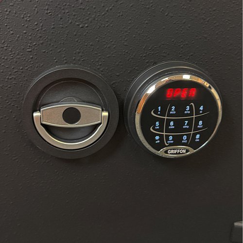 Сейф вогнестійкий GRIFFON FRS.45.E BLACK - Фото №13