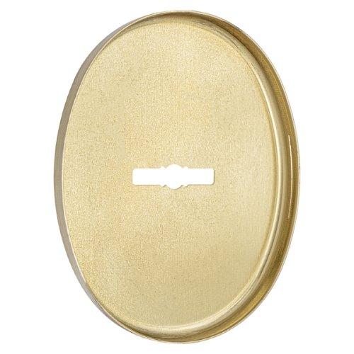 Накладка сувальдна AZZI FAUSTO MDM/85X70/OS овальна широка латунь матова - Фото №2