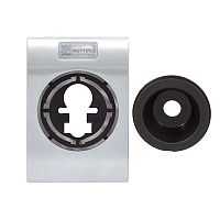 Декоративная накладка MOTTURA 95502B0CS для замка 3DKey хром матовый