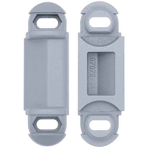 Ответная планка CISA 07072.31 для алюминиевых дверей регулируемая серый - Фото №2