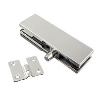 Петля GLASS-M-TECH ЭК-30B верхняя с осью сатин