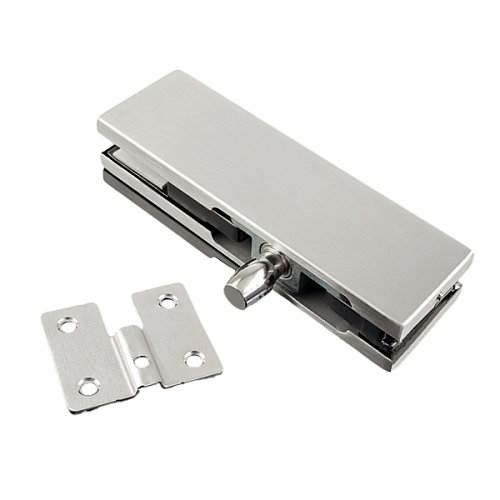 Петля GLASS-M-TECH ЭК-30B верхняя с осью сатин - Фото №1