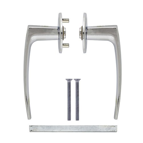 Ручки на розетте ABLOY Polarita хром полированный - Фото №3