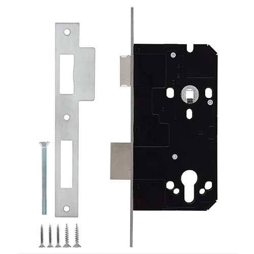 Механізм замка SANTOS 790 (BS60*90мм) матовий хром - Фото №6