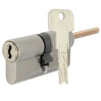 Циліндр EVVA 4KS 102Т (71*31T) зі штоком нікель сатин 3 ключі