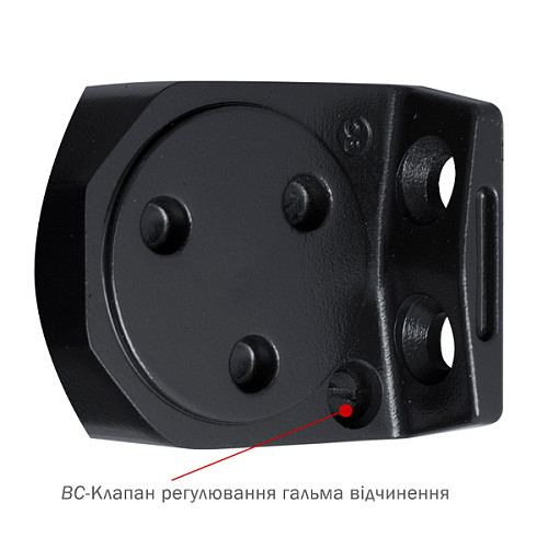 Дотягувач RYOBI D-2055V BC UNIV до 100кг FIRE Чорний - Фото №6