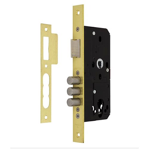 Механізм замка SANTOS 972 (BS50*72мм) матова латунь - Фото №1