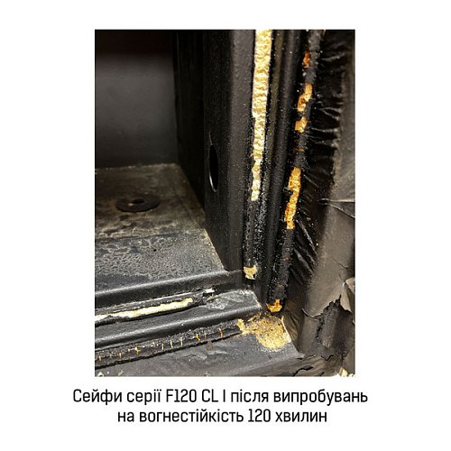 Сейф вогнезламостійкий GRIFFON F120CL I.63.ET BLACK - Фото №10