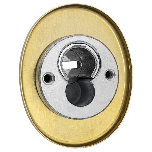 Протектор AZZI FAUSTO Antitubo HB-PATT 25 мм ME50/85X70/OS овальний широкий латунь матова - Фото №3