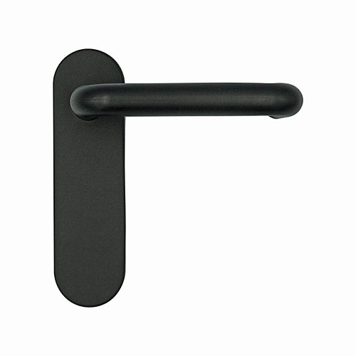 Ручки противопожарные MARVON SP3 нажимная-нажимная глухая черный матовый - Фото №4