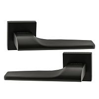 Ручки на розеті ORO/ORO Timeless (15E) Black чорний матовий