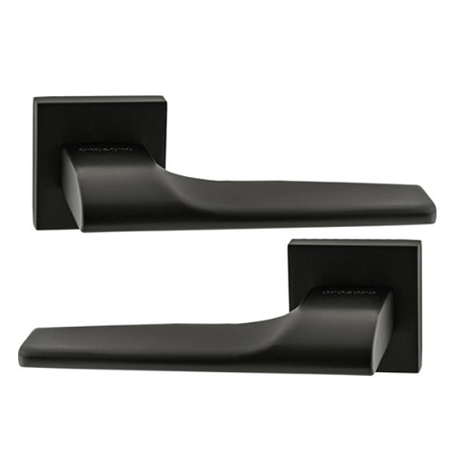 Ручки на розеті ORO/ORO Timeless (15E) Black чорний матовий - Фото №1