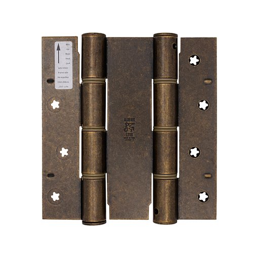 Завіс барний ALDEGHI LUIGI 87OA155-40 155 мм OA антична латунь - Фото №2