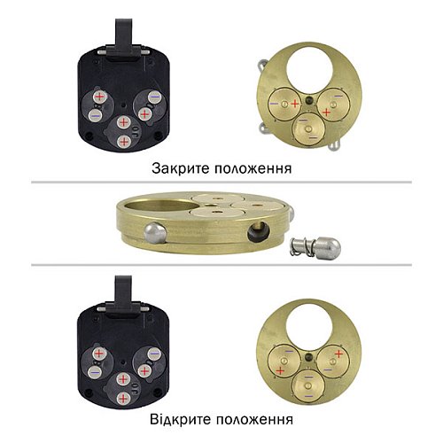 Протектор магнитный DISEC 4GN2MB 25 мм хром полированный - Фото №10