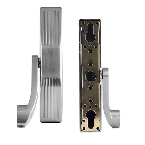 Комплект антипаніки врізний SANTOS 1300SS для евакуаційного виходу нікель сатин/нержавіюча сталь - Фото №6