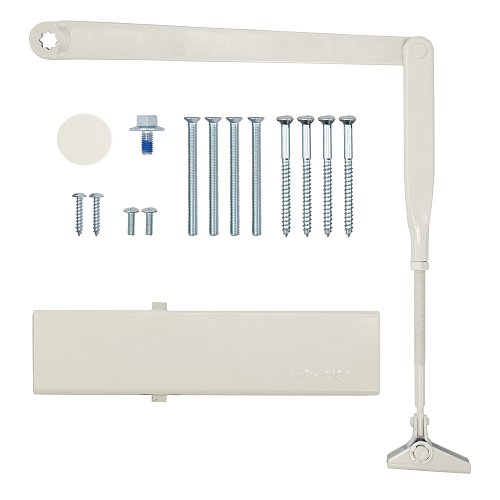 Доводчик CISA C1610.05.0.45 Professional Plus2 BC STD до 120 кг FIRE белый - Фото №6