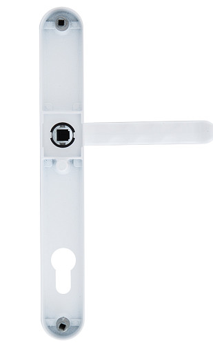 Ручки на планке ROSTEX Profile Z 85мм (58-61мм) белый - Фото №3