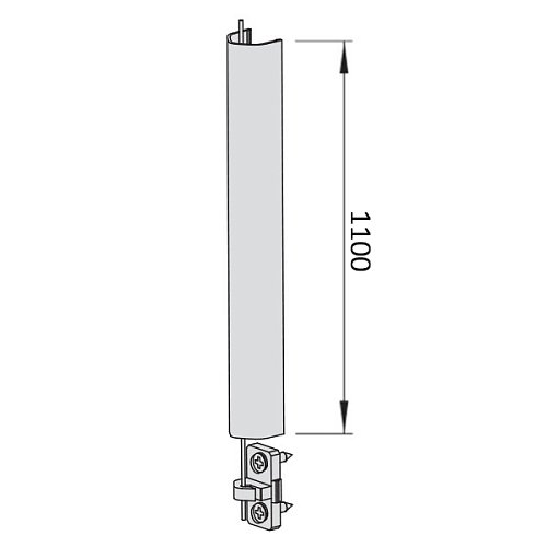 Подовження CISA 07064.51 для додаткових защіпок антипаніки серії 07063 - Фото №4
