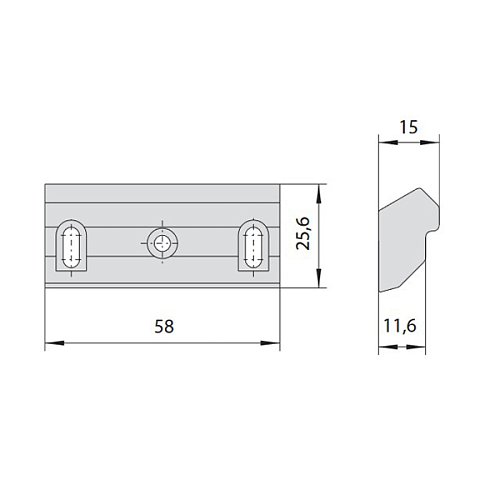 Зворотня планка CISA 07072.14 - Фото №5