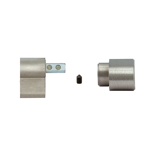 Циліндр CISA C3000 80T (35*45T) нікель матовий 3 ключі - Фото №6