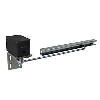 Доводчик для калитки CISA C1310.11.1 пружинный до 55кг левый черный