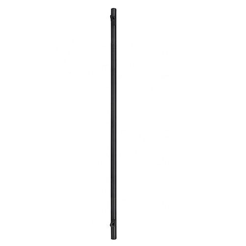 Ручки скобы ABARO Bali 45° L:1600 X:1200 D:32mm SS 304 черный RAL 9005 (комплект) - Фото №6