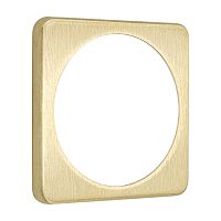 Накладка на протектор AZZI FAUSTO ME50/QSLIM/OS квадратная матовая латунь