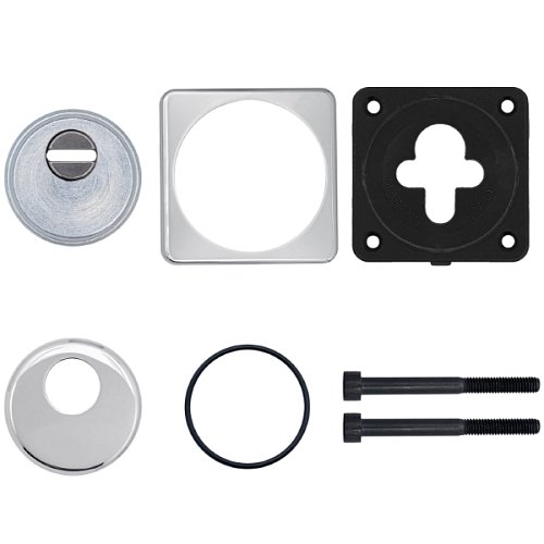 Протектор AZZI FAUSTO Antitubo 25 мм ME50/QSLIM/CL квадратний хром полірований - Фото №6