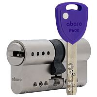 Циліндр ABARO P600 (модульний) 82 (36*46) Ni нікель сатин 5 ключів