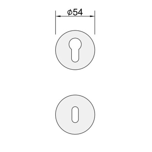 Накладки на серцевину GAVROCHE Z33 Antic антична бронза - Фото №2