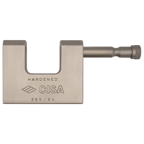 Замок навесной CISA 2855P.84 (84 мм, 2 ключа AP4 S) - Фото №5