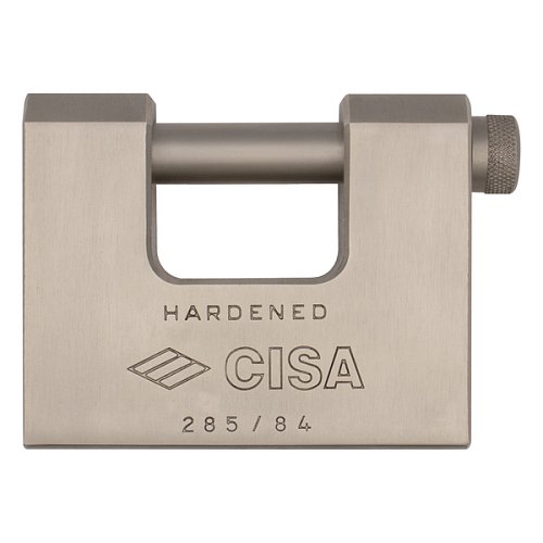 Замок навесной CISA 2855P.84 (84 мм, 2 ключа AP4 S) - Фото №2