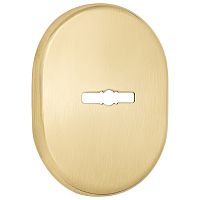 Накладка сувальдна AZZI FAUSTO MDM/O овальна стандарт латунь полірована