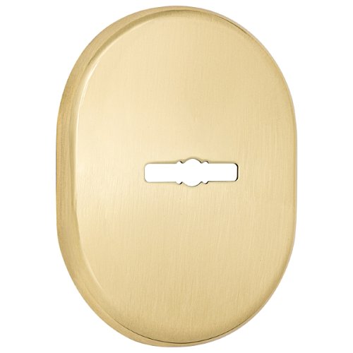 Накладка сувальдна AZZI FAUSTO MDM/O овальна стандарт латунь полірована - Фото №1