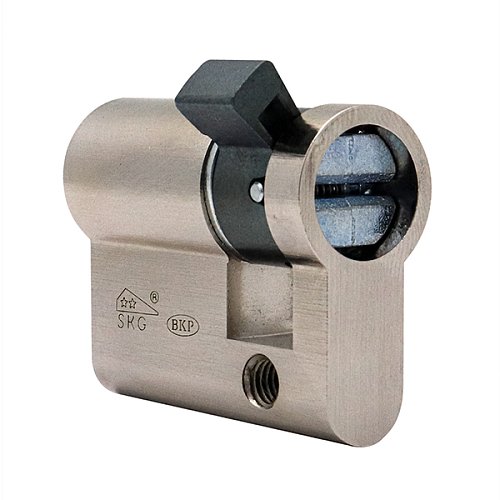 Цилиндр половинка CISA Astral Tekno PRO 40 (30*10) никель матовый 3 ключа - Фото №7